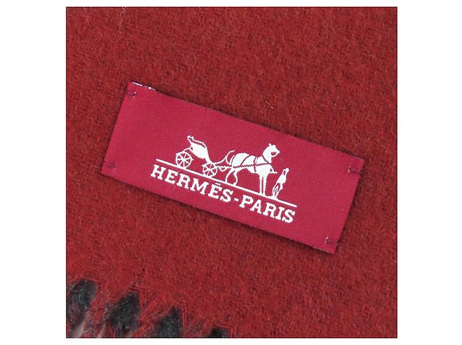 Stola in cashmere Grand Mall di Hermès Marrone - vista 7