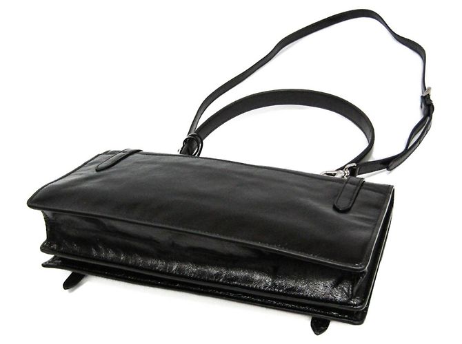 Borsa in pelle da donna e borsa a spalla Prada 1BN026 Nero - vista 2