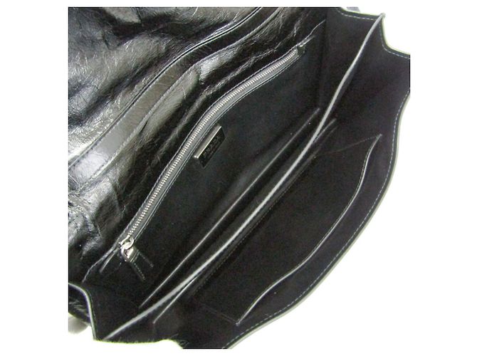 Borsa in pelle da donna e borsa a spalla Prada 1BN026 Nero - vista 3