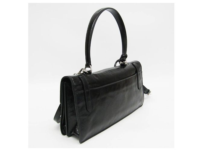 Borsa in pelle da donna e borsa a spalla Prada 1BN026 Nero - vista 7