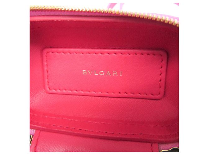 Bulgari Borsa a spalla Bvlgari Serpenti Mini a forma di scatola per gioielli Rosa - vista 12