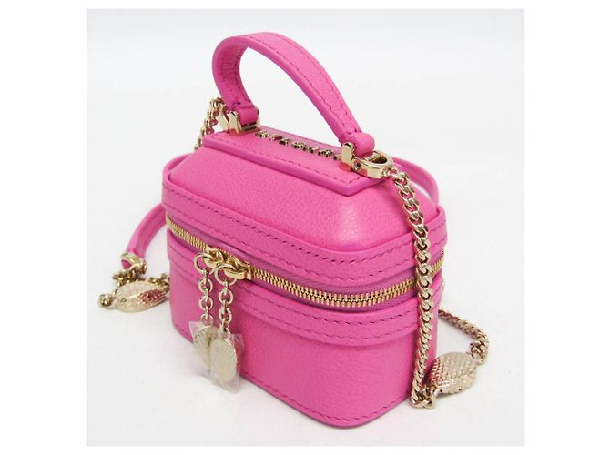 Bulgari Borsa a spalla Bvlgari Serpenti Mini a forma di scatola per gioielli Rosa - vista 7