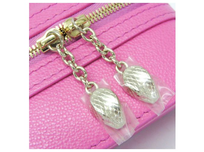 Bulgari Borsa a spalla Bvlgari Serpenti Mini a forma di scatola per gioielli Rosa - vista 8