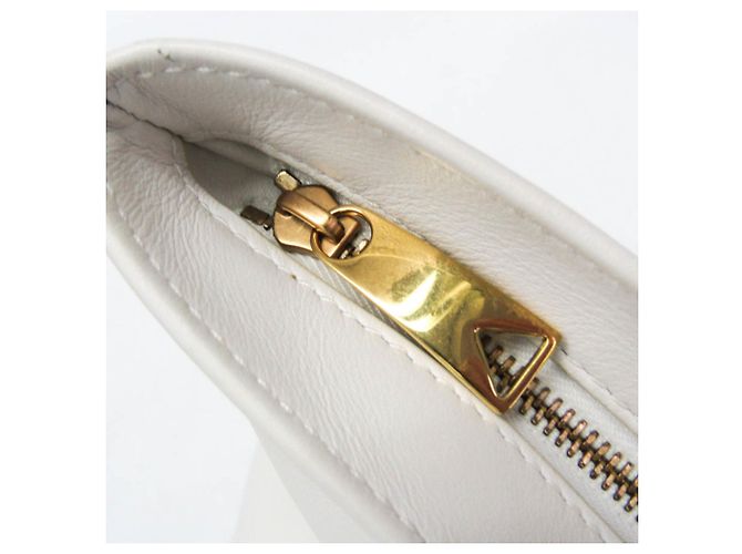 Borsa in pelle TWIST da donna di Bottega Veneta Bianco - vista 9