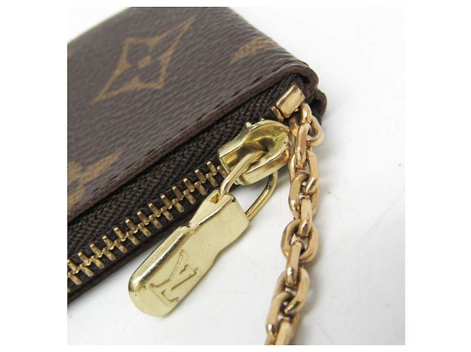 Louis Vuitton Monogram Key Pouch M62650 Brown - view 6