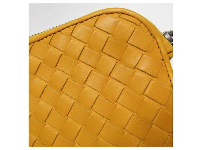Clutch in pelle Intrecciato Bottega Veneta - vista 12