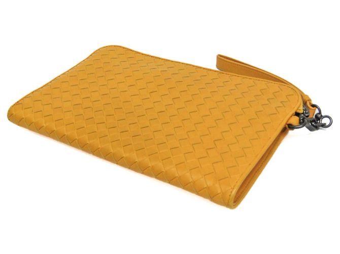 Clutch in pelle Intrecciato Bottega Veneta - vista 2