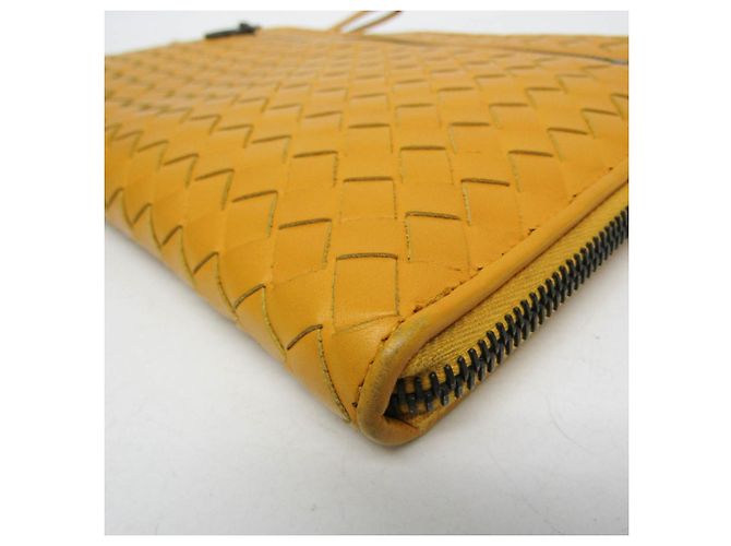 Clutch in pelle Intrecciato Bottega Veneta - vista 4