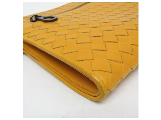 Clutch in pelle Intrecciato Bottega Veneta - vista 5