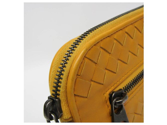 Clutch in pelle Intrecciato Bottega Veneta - vista 7