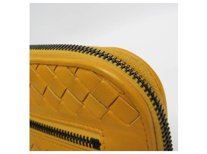 Clutch in pelle Intrecciato Bottega Veneta - vista 9
