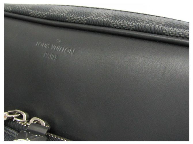 Borsa a Spalla DAYTON REPORTER PM N41408 Damier Graphite Louis Vuitton Damier ebene - vista 11