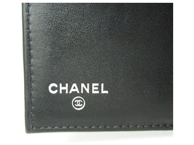 Portafoglio tri-fold da donna Chanel Coco Mark in nero - vista 10