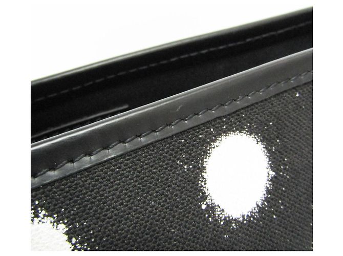 Everyday Balenciaga Navy Cabas S Dot Print Handtasche Schwarz Weiß - Ansicht 10