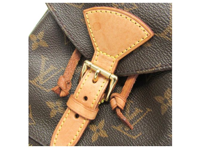 Louis Vuitton Monogram Montsouris MM M51136 Damen Rucksack Braun - Ansicht 10