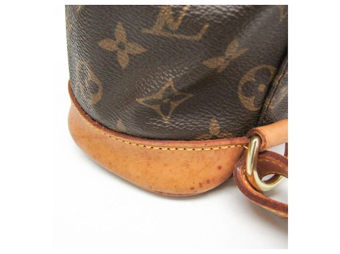 Louis Vuitton Monogram Montsouris MM M51136 Damen Rucksack Braun - Ansicht 6