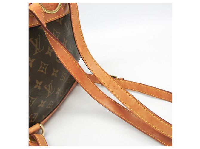 Louis Vuitton Monogram Montsouris MM M51136 Damen Rucksack Braun - Ansicht 7