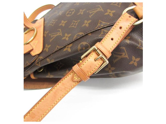 Louis Vuitton Monogram Montsouris MM M51136 Damen Rucksack Braun - Ansicht 8