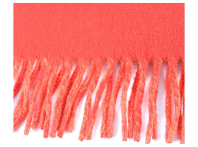 Stola reversibile in cashmere 100% Hermès Arancione - vista 5