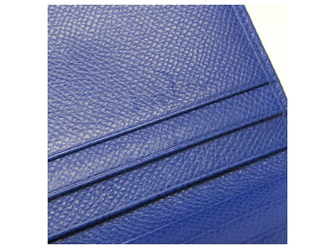 Cartera de cuero azul Vara de Salvatore Ferragamo - vista 11