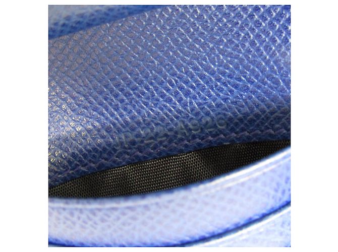 Cartera de cuero azul Vara de Salvatore Ferragamo - vista 14
