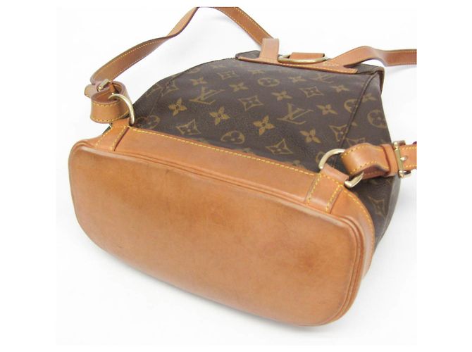 Zaino Montsouris MM Monogram Louis Vuitton per donne Marrone - vista 4