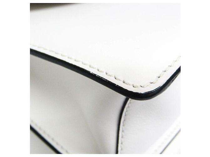 Borsa in pelle da donna Prada Electra Studs 1BD120 Bianco - vista 6