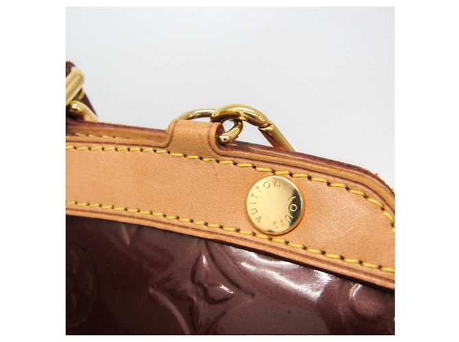 Borsa Louis Vuitton Monogram Vernis Blair GM Rosso - vista 12