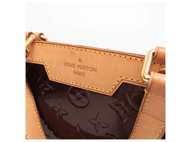 Borsa Louis Vuitton Monogram Vernis Blair GM Rosso - vista 13