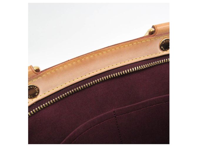 Borsa Louis Vuitton Monogram Vernis Blair GM Rosso - vista 18
