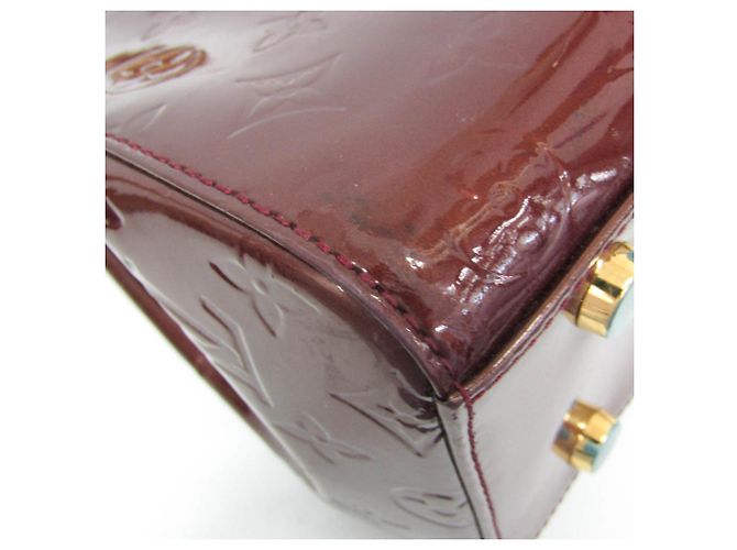 Borsa Louis Vuitton Monogram Vernis Blair GM Rosso - vista 4