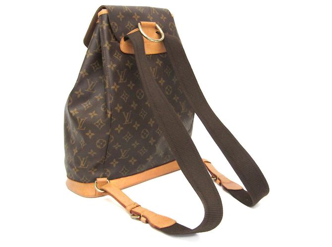 Zaino Montsouris GM Monogram Louis Vuitton per donne Marrone - vista 2