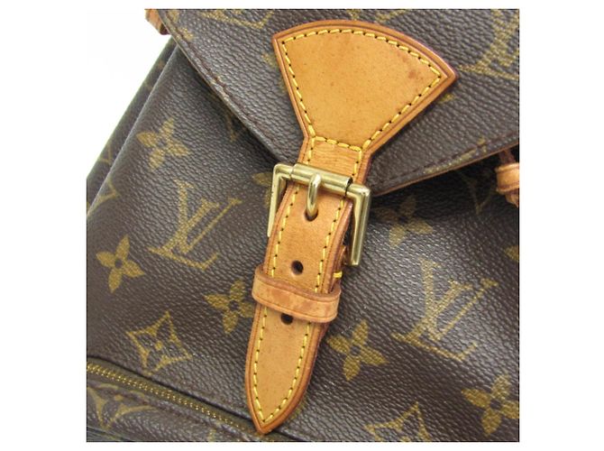 Louis Vuitton Monogram Montsouris MM Rucksack Braun - Ansicht 10