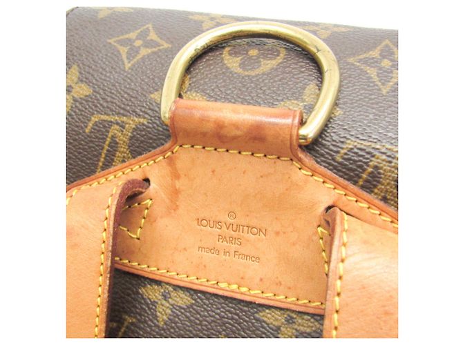Louis Vuitton Monogram Montsouris MM Rucksack Braun - Ansicht 18