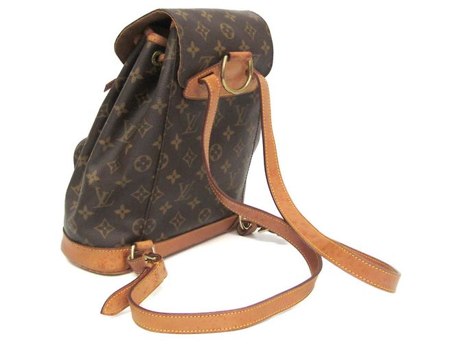 Louis Vuitton Monogram Montsouris MM Rucksack Braun - Ansicht 2