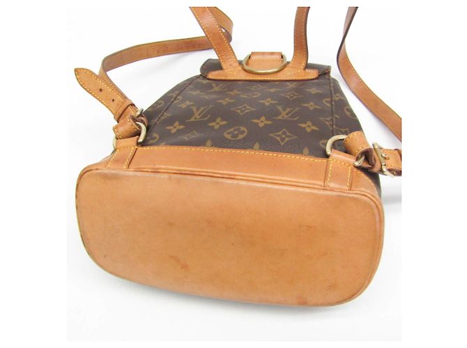 Louis Vuitton Monogram Montsouris MM Rucksack Braun - Ansicht 4