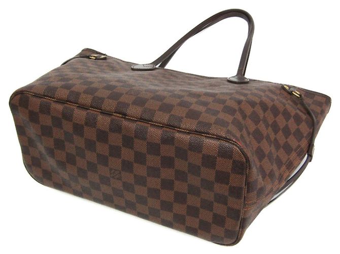 Borsa tote Neverfull MM Damier di Louis Vuitton Damier ebene - vista 2