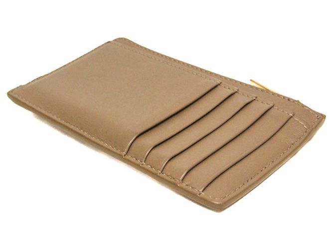 Monedero en forma de sobre Balenciaga Beige - vista 3