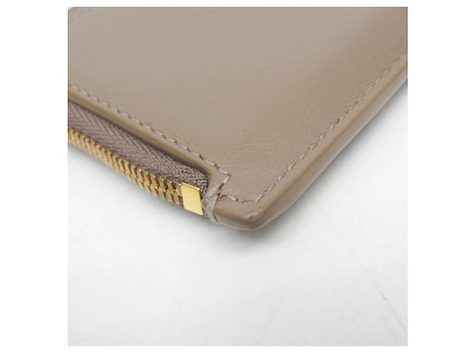 Monedero en forma de sobre Balenciaga Beige - vista 5