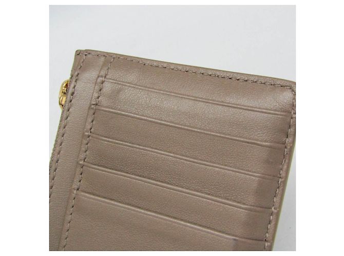 Monedero en forma de sobre Balenciaga Beige - vista 8