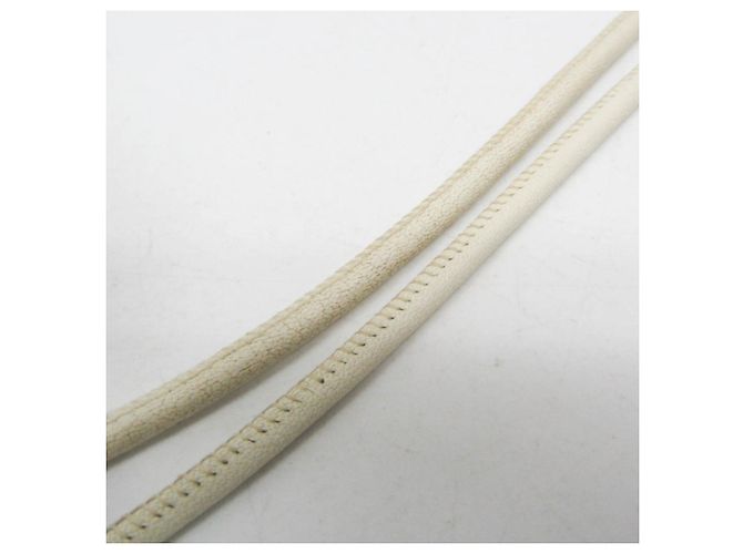 Hermès Collana Pendente Tresse Grand Kyoto Hermes Loop Marrone Bianco - vista 11