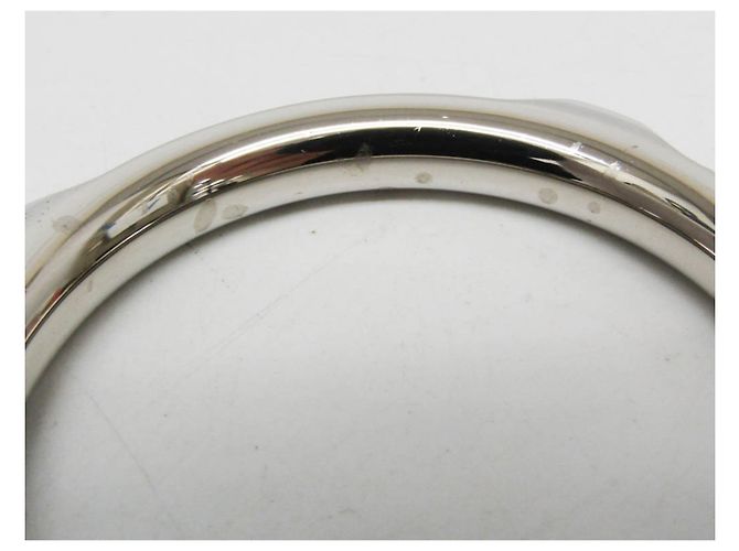 Hermès Collana Pendente Tresse Grand Kyoto Hermes Loop Marrone Bianco - vista 7