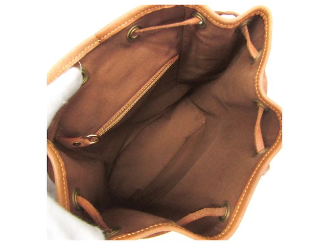 Zaino Montsouris MM M51136 Monogramma Louis Vuitton per donne Marrone - vista 3