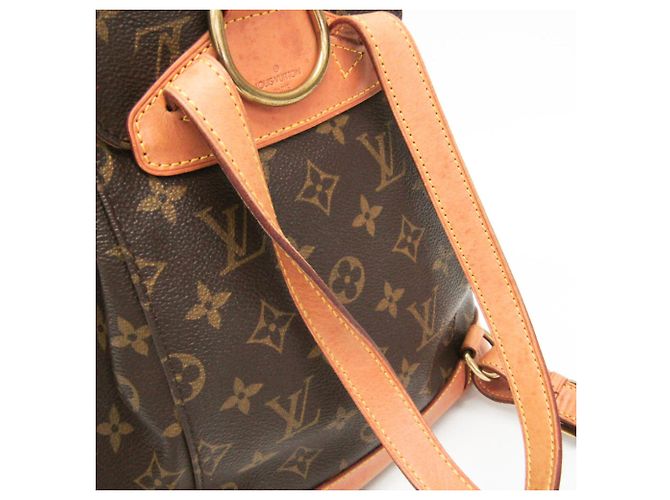 Zaino Montsouris MM M51136 Monogramma Louis Vuitton per donne Marrone - vista 7