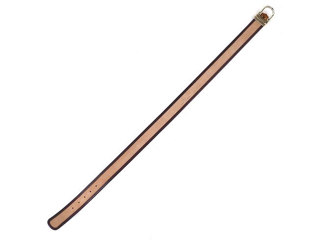 Cinturón de lona GG con detalles de cuero Bamboo de Gucci - vista 5