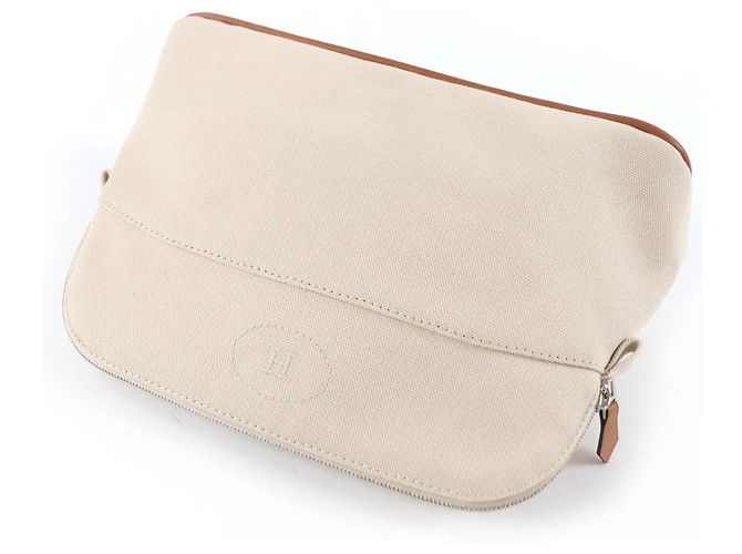 Pochette Bolide Hermès in cotone - vista 4