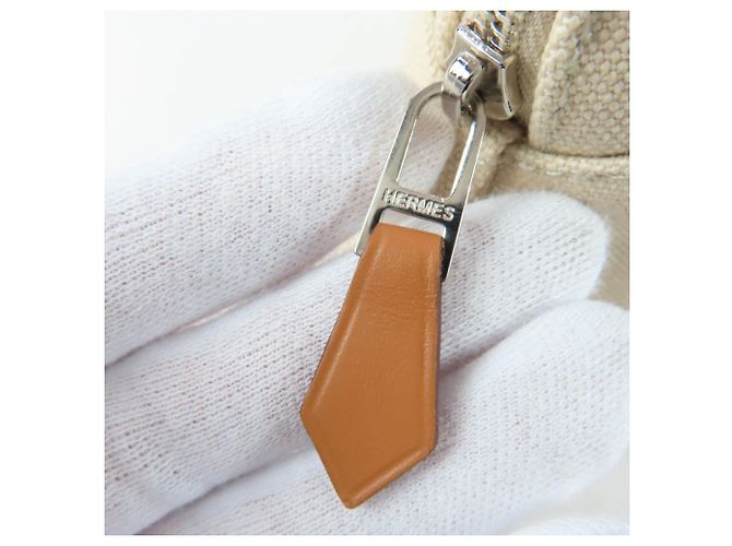 Pochette Bolide Hermès in cotone - vista 8