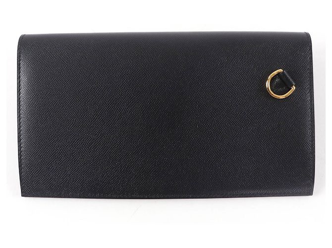 Cartera Larga Kelly de Hermès Negro - vista 3