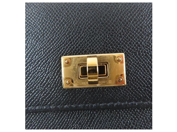 Cartera Larga Kelly de Hermès Negro - vista 8