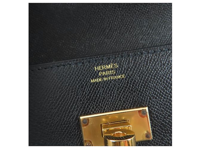 Cartera Larga Kelly de Hermès Negro - vista 9